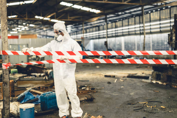 Professional Biohazard technician working in Salem, NE